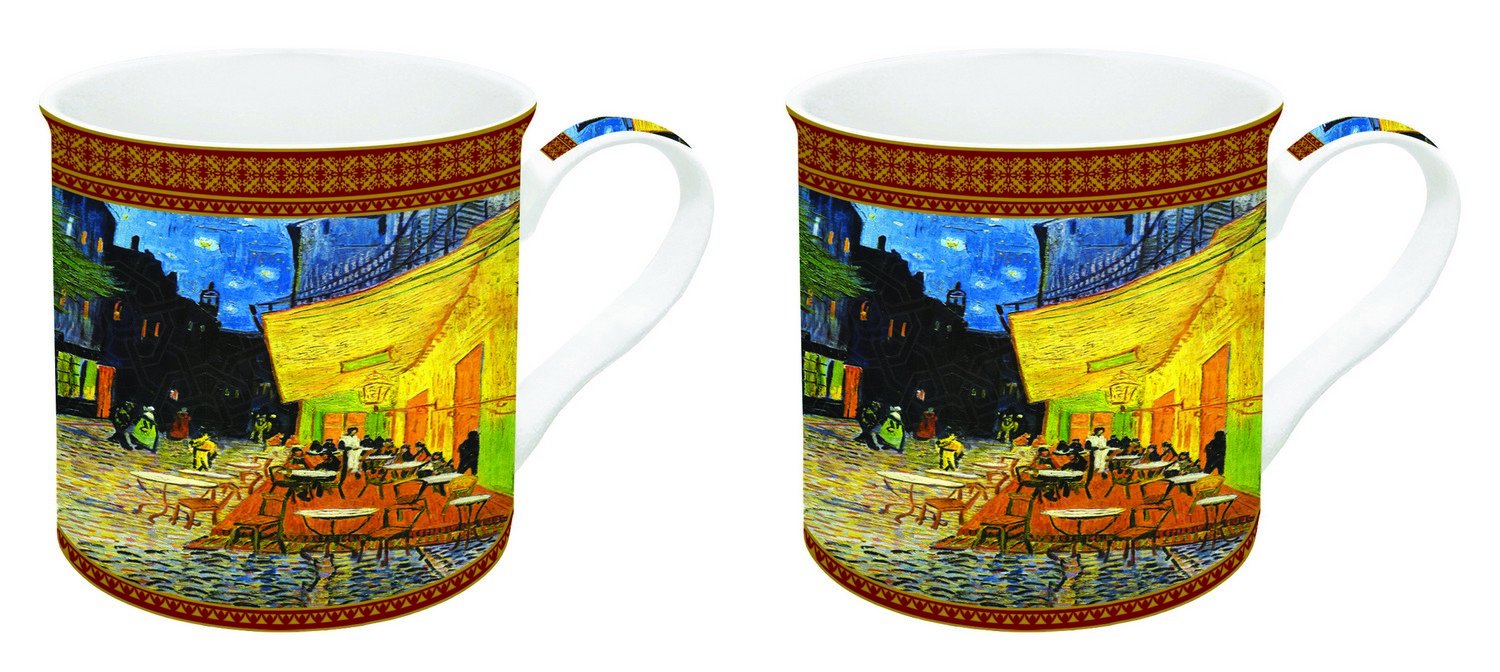 Set 2 cani - Van Gogh - Terrace Impressionism