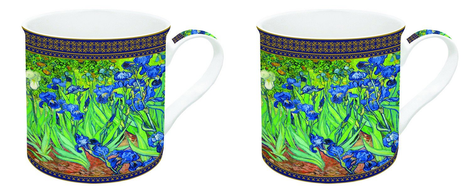 Set 2 cani - Van Gogh - Iris Impressionism