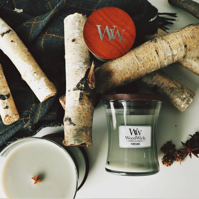 Lumanare parfumata - Mini Jar - Fireside | WoodWick - 1 | YEO