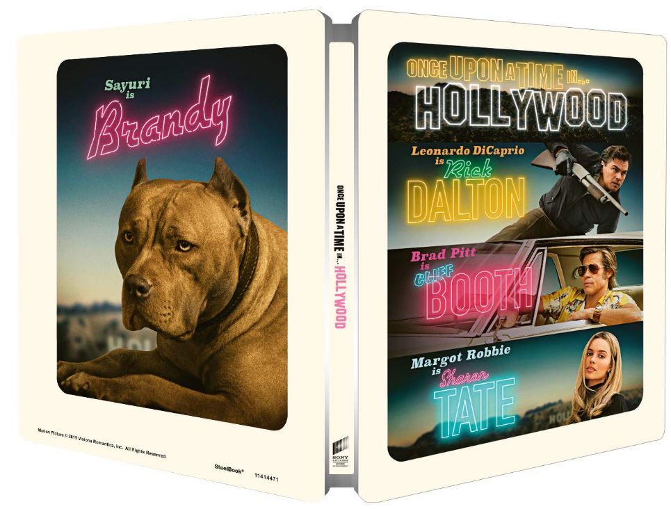 A fost odata la... Hollywood (4K Ultra HD + Blu-ray, Steelbook)/ Once Upon a Time in... Hollywood | Quentin Tarantino