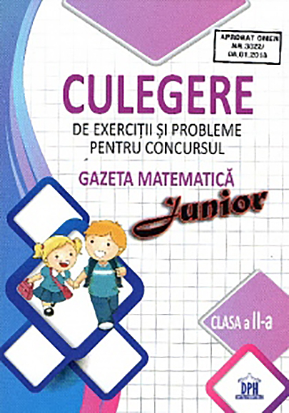 Culegere de exercitii si probleme pentru concursul Gazeta Matematica Junior |