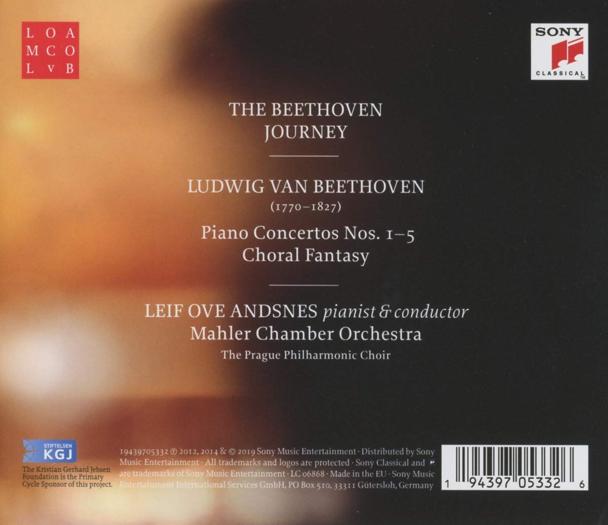 The Beethoven Journey - Piano Concertos Nos.1-5 | Ludwig Van Beethoven, Leif Ove Andsnes