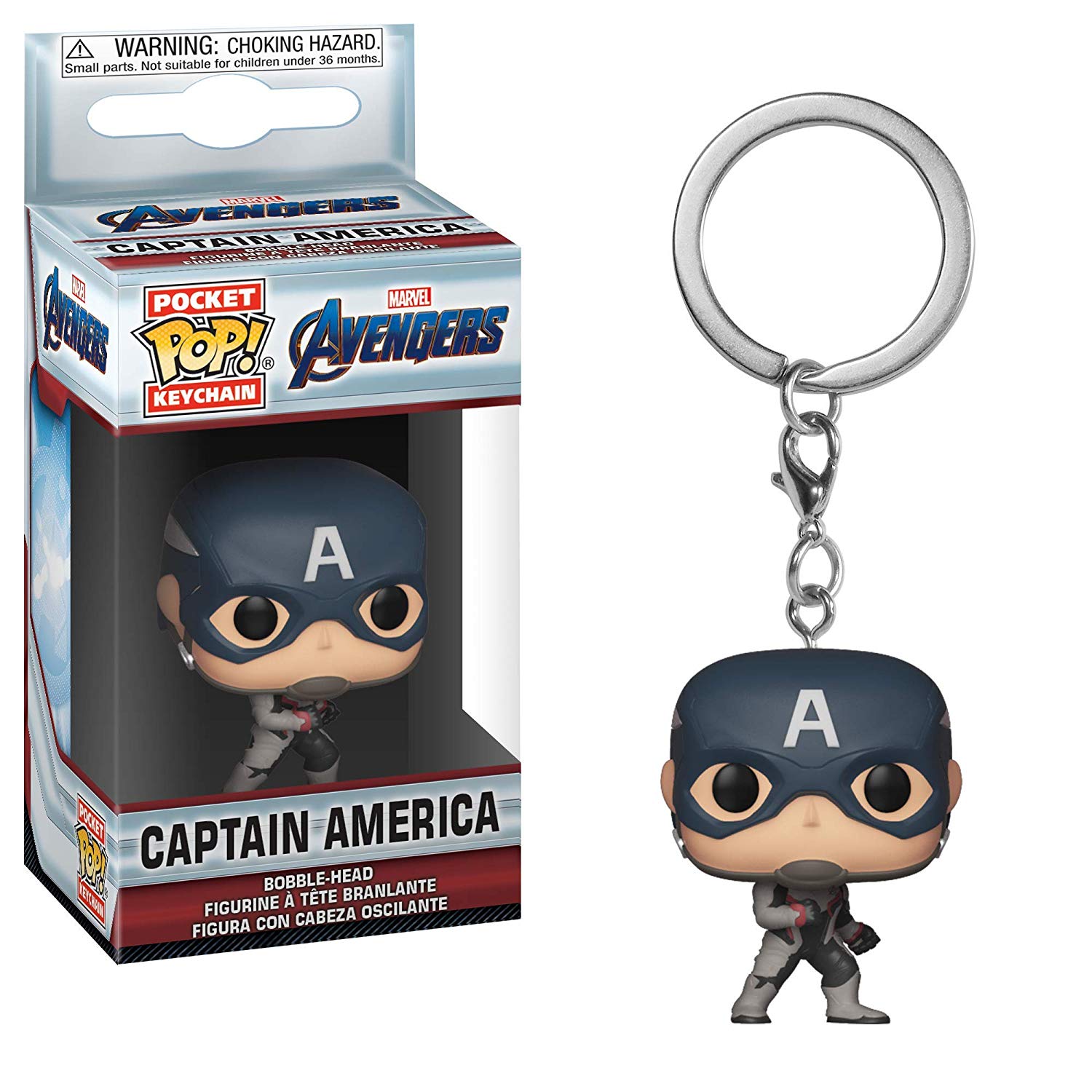 Breloc - Marvel - Avengers Endgame - Captain America | FunKo - 1 | YEO