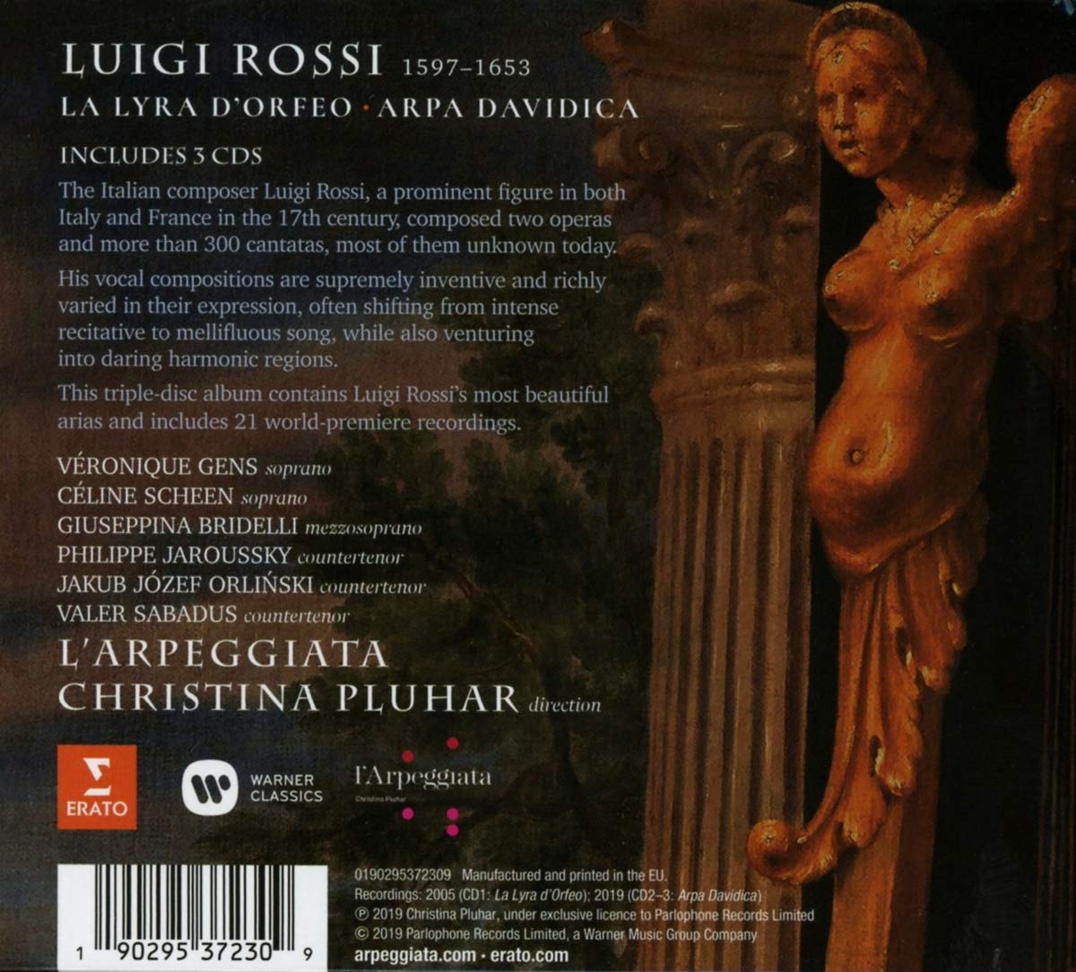 Rossi: La lyra d\'Orfeo Arpa davidica | Christina Pluhar