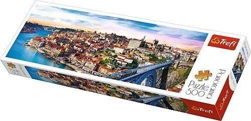 Puzzle - Panorama 500 Porto Portugalia | Trefl