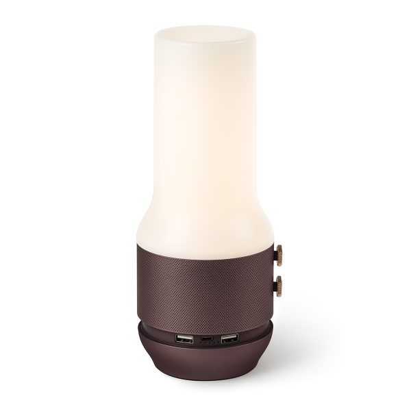 Lampa de terasa / Difuzor / Incarcator portabil-Brown | Lexon