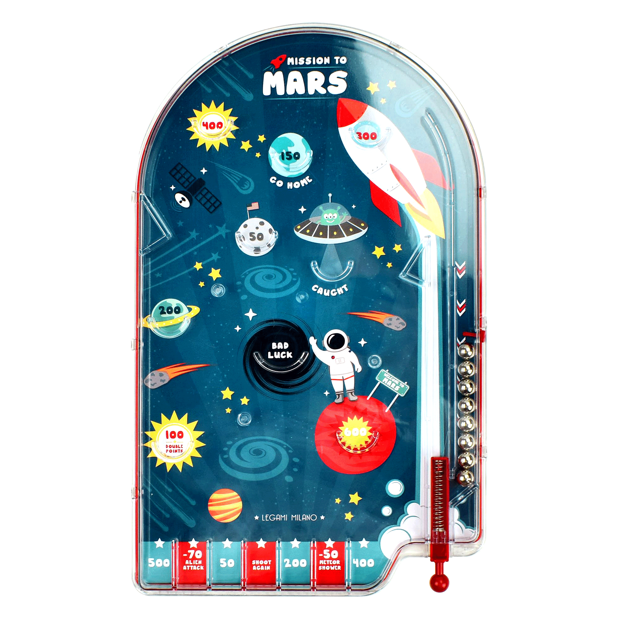 Joc - Mini Pinball - Mission to Mars | Legami - 0