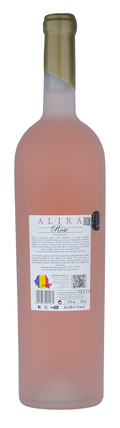 Vin rose - Alira Magnum, 1.5 L, sec, 2017 | Alira - 1 | YEO