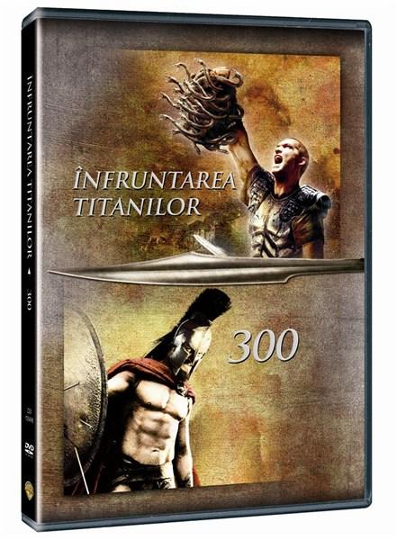 Pachet Infruntarea Titanilor300, Eroii de la Termopile | Zack Snyder, Louis Leterrier