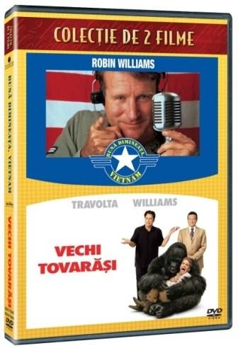 Colectie 2 DVD Robin Williams - Buna dimineata Vietnam / Vechi tovarasi |