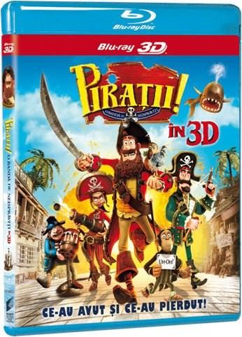 Piratii! O banda de neispraviti 3D (Blu Ray Disc) / The Pirates! Band of Misfits | Jeff Newitt, Peter Lord