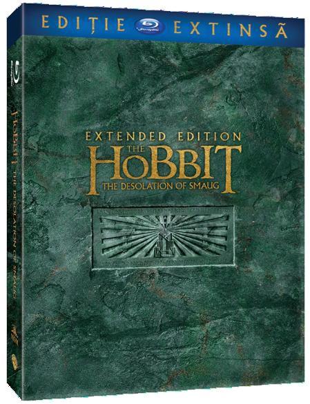 Pachet 3 Blu-Ray Hobbitul: Dezolarea lui Smaug - Editie extinsa (Blu Ray Disc) / The Hobbit: The Desolation of Smaug | Peter Jackson