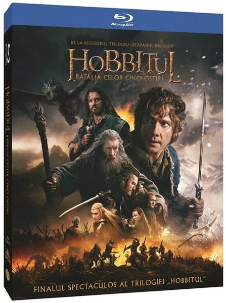 Hobbitul 3: Batalia celor cinci ostiri / The Hobbit: The Battle of the Five Armies Blu-Ray | Peter Jackson