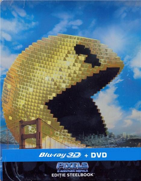 Pixels – O aventura digitala 3D (Blu Ray Disc) + DVD / Pixels | Chris Columbus (Blu poza noua