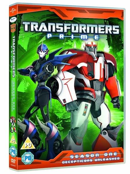 Transformers Prime - Sezon 1 - Disc 3 / Transformers Prime - Season 1 - Disc 3