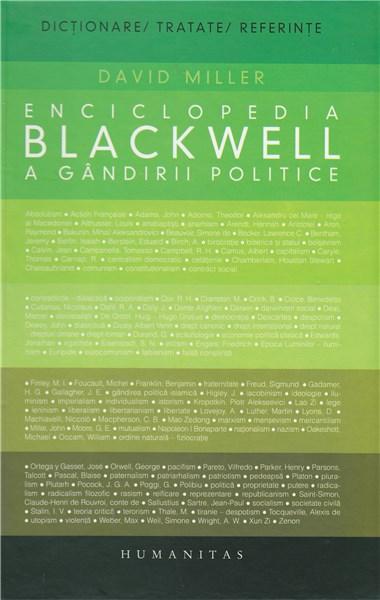 Enciclopedia Blackwell a gandirii politice | David Miller