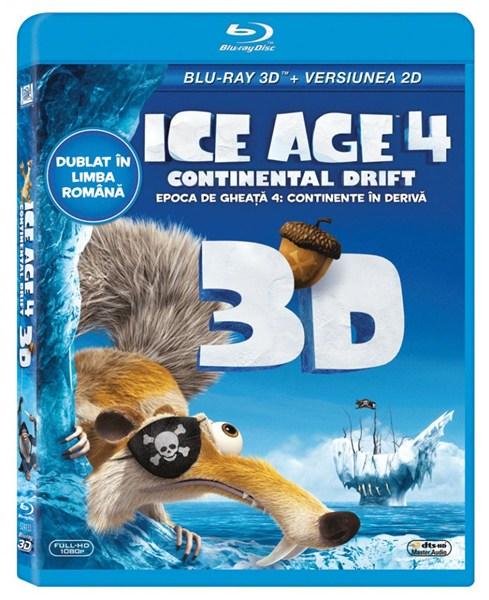 Epoca de gheata 4 : Continente in deriva 3D (BD) / Ice Age 4 : Continental Drift | Mike Thurmeier, Steve Martino