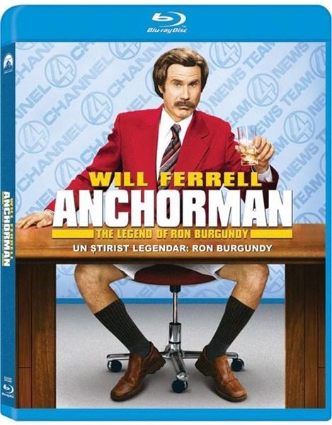 Un stirist legendar: Ron Burgundy (Blu Ray Disc) / Anchorman: The Legend of Ron Burgundy | Adam McKay