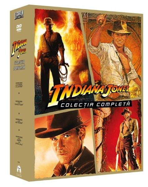 Pachet 4 DVD Colectia Indiana Jones / Indiana Jones Collection | Steven Spielberg