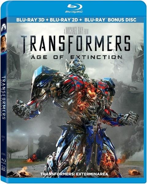 Transformers: Exterminarea 2D + 3D (Blu Ray Disc) / Transformers: Age of Extinction | Michael Bay