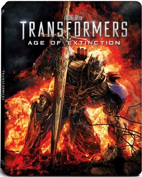 Transformers: Exterminarea 2D + 3D Steelbook (Blu Ray Disc) / Transformers: Age of Extinction | Michael Bay
