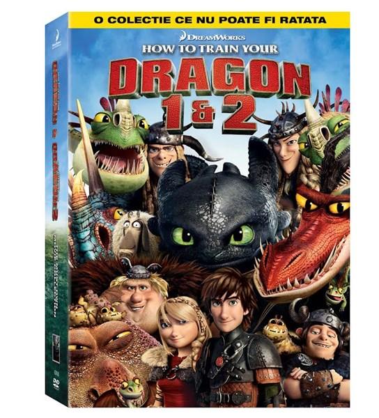 Pachet 2 DVD Cum sa iti dresezi dragonul 1&2 / How to Train Your Dragon Box Set | Dean DeBlois, Chris Sanders