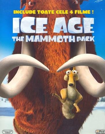 Epoca de Gheata - Include toate 4 filme (Blu Ray Disc) / Ice Age The Mammoth Pack |