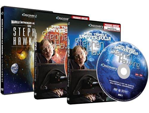 Colectie 3 DVD Stephen Hawking - Prin tainele Universului, Mari intrebari ale omenirii |