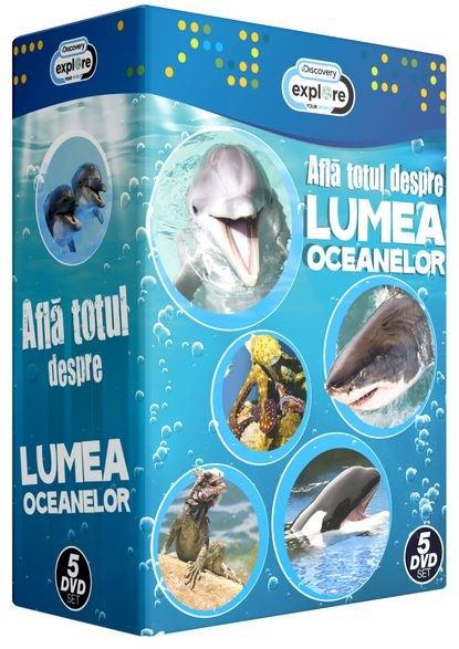 Pachet 5 DVD Colectia Afla totul despre lumea oceanelor |
