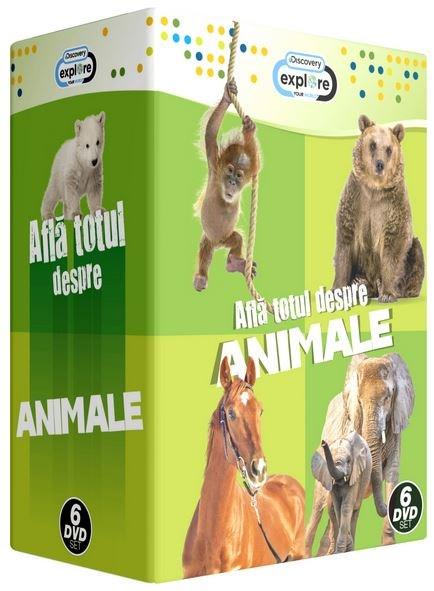 Pachet 6 DVD Colectia Afla totul despre animale |