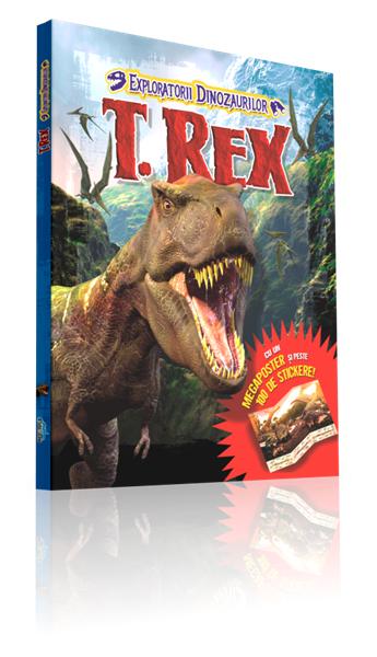 Exploratorii dinozaurilor: T.Rex + figurina cadou |