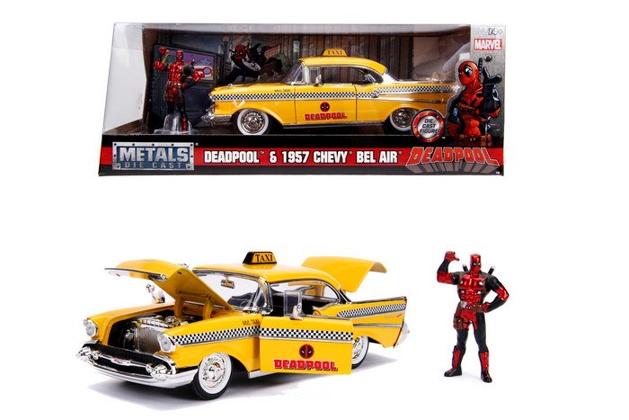 Jucarie - Marvel - Yellow Taxi | Jada Toys image2