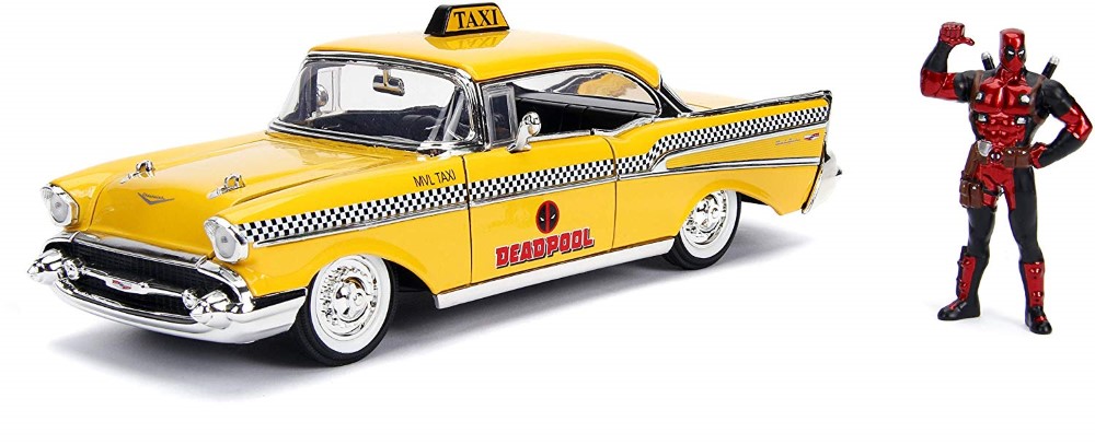Jucarie - Marvel - Yellow Taxi | Jada Toys image1