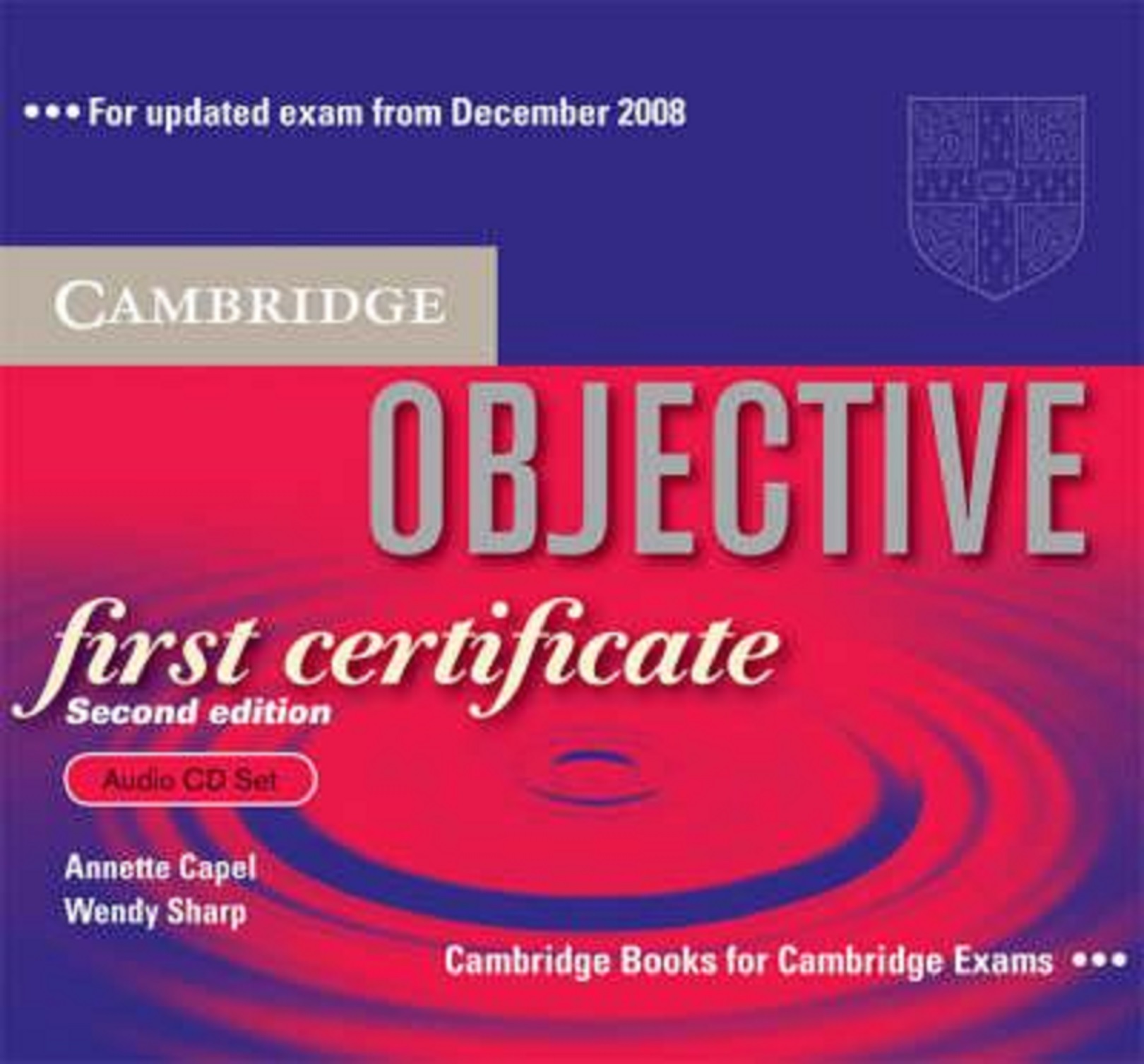 Objective First Certificate Audio CD Set - 3 CDs |