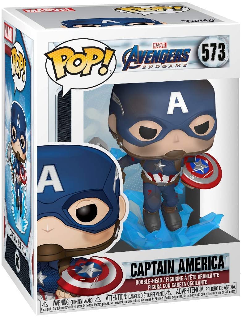 Figurina - Marvel Avengers Endgame - Captain America | Funko - 2 | YEO