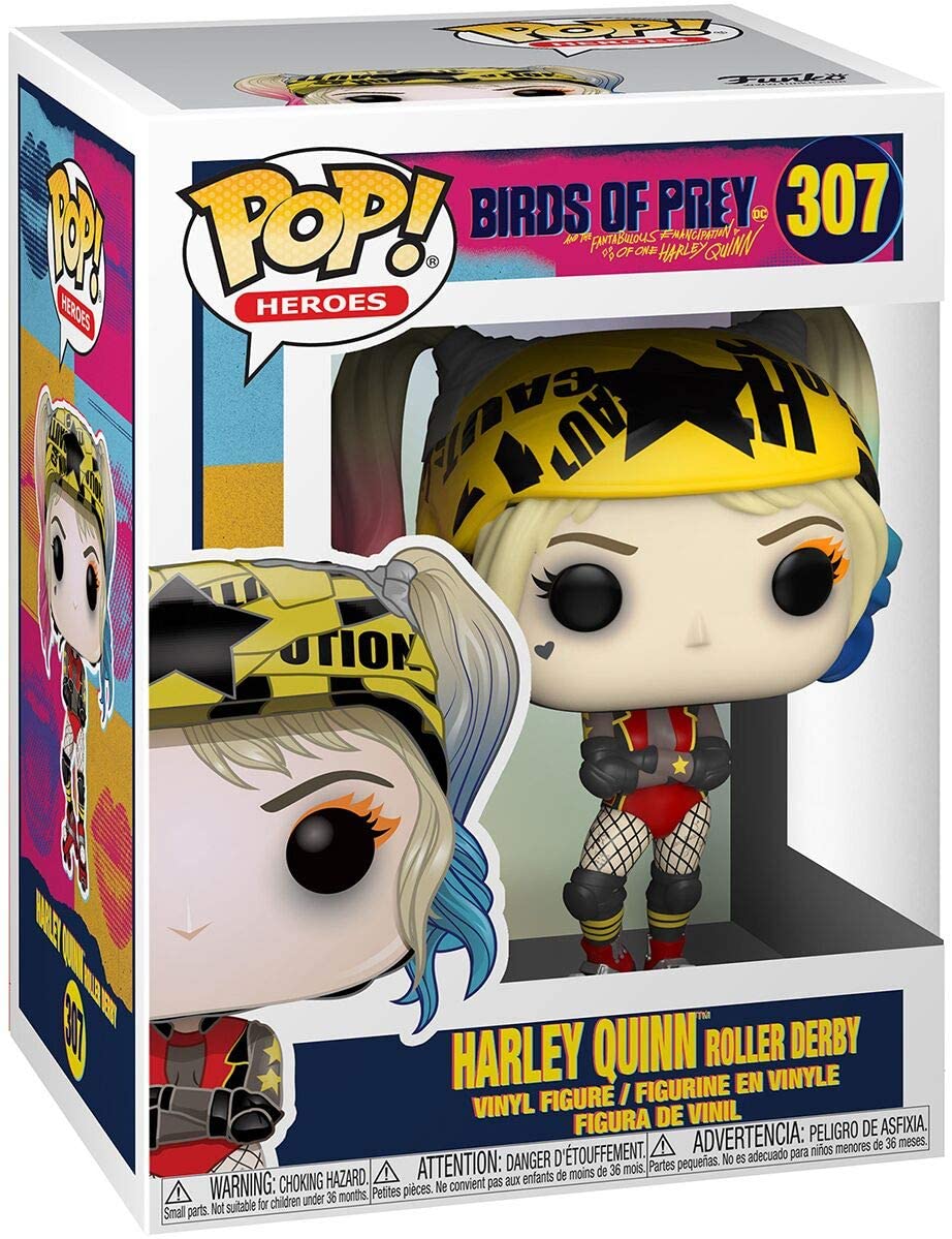 Figurina - Birds of Prey - Harley Quinn Roller Derby | Funko