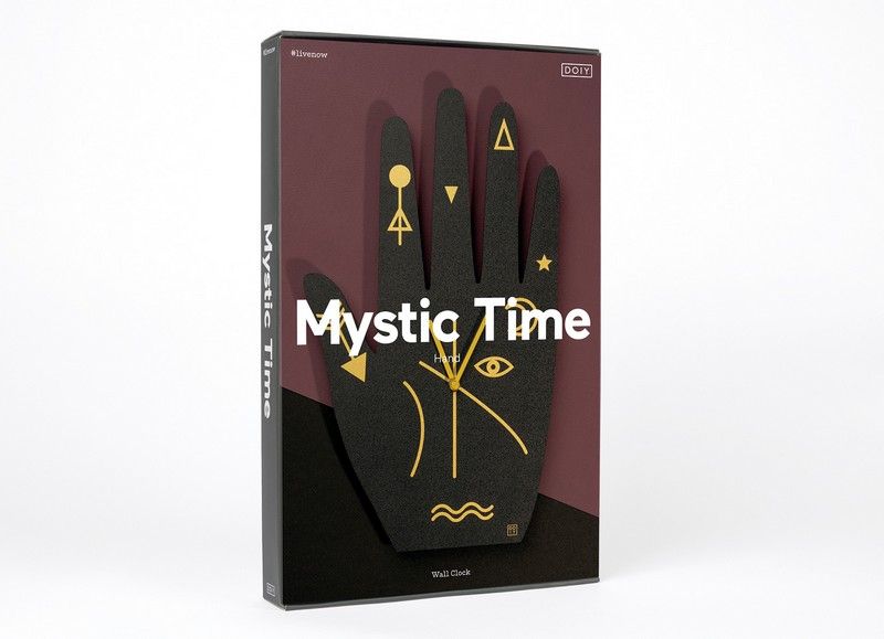 Ceas de perete - Mystic Time Hand | Doiy - 2 | YEO