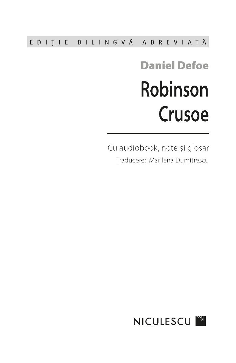 Robinson Crusoe | Daniel Defoe - 1