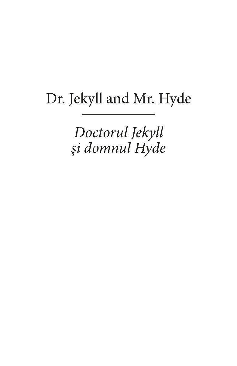Doctorul Jekyll si domnul Hyde | Robert Louis Stevenson - 6