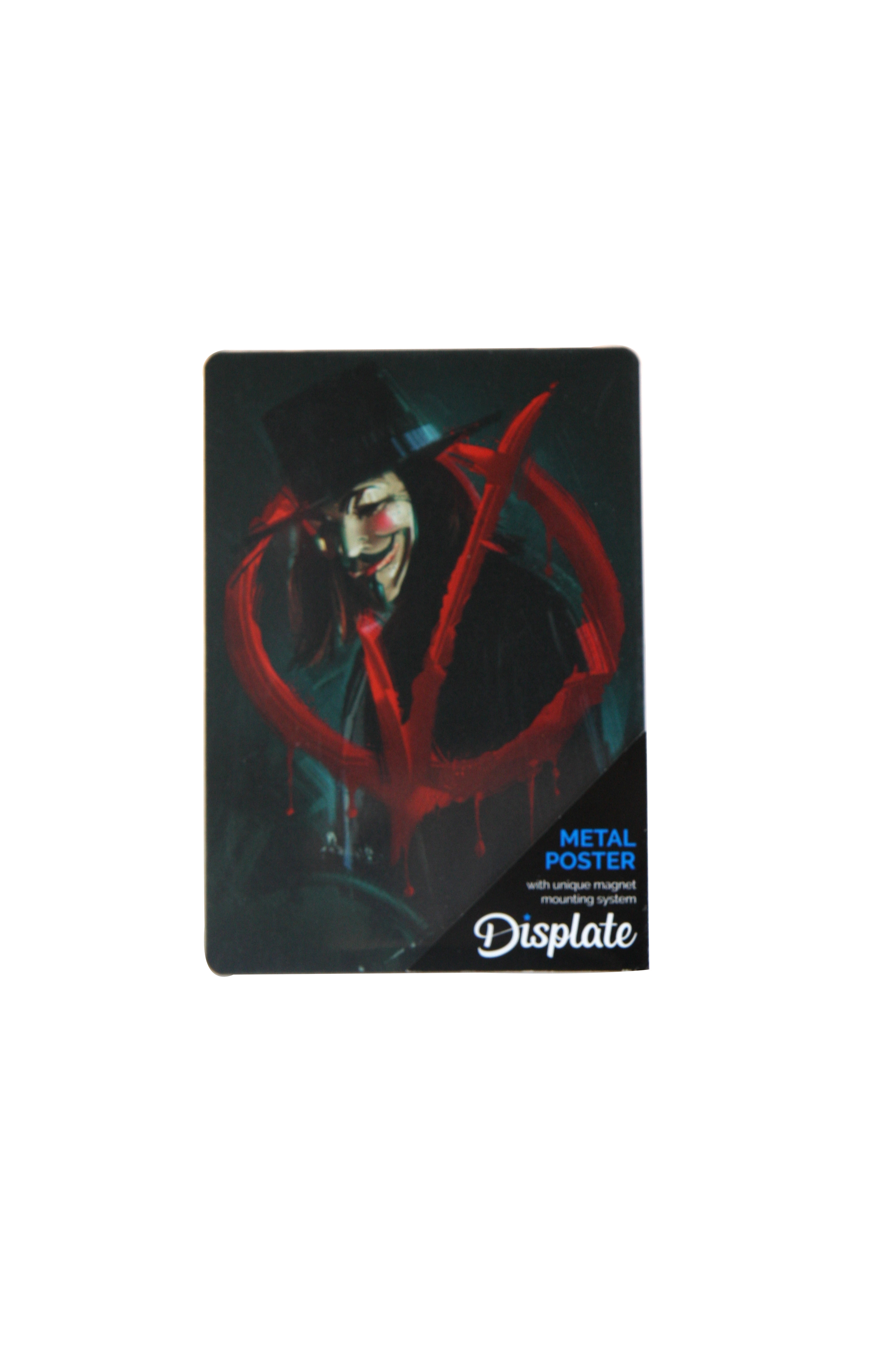 Mini Poster metal - V for Vendetta | Displate - 3 | YEO