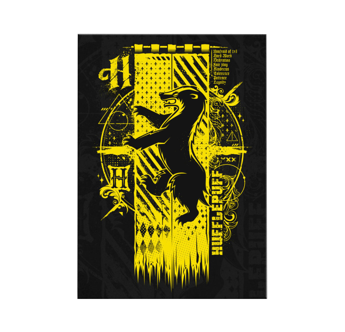 Mini Poster - Huffelpuff Harry Potter | Displate