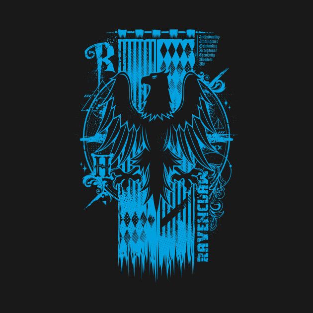 Poster metal M format - Ravenclaw Harry Potter | Displate