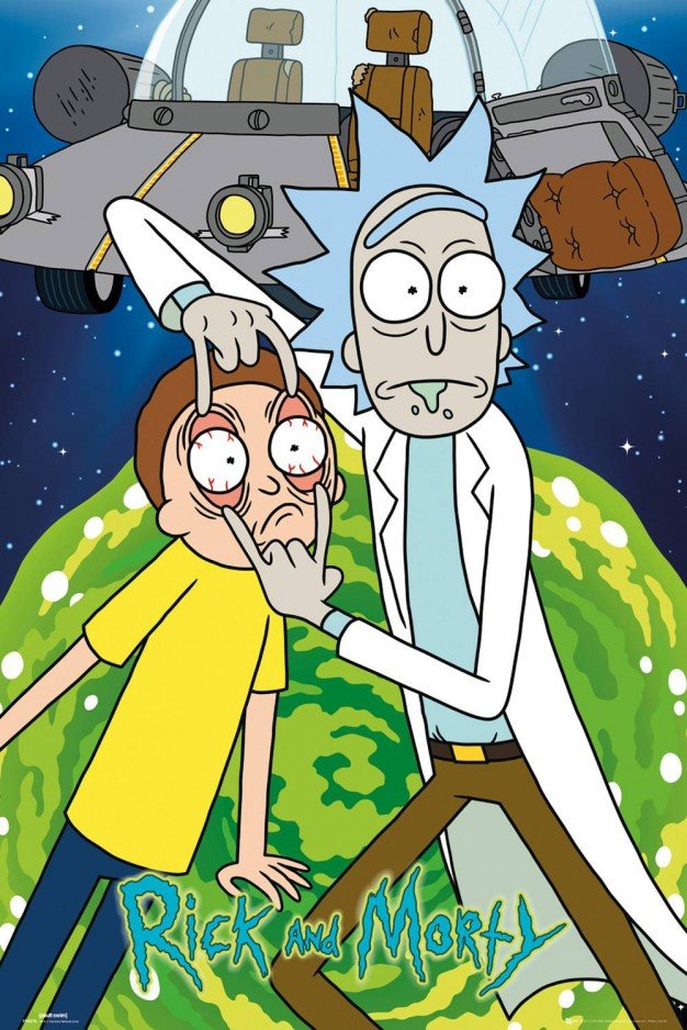  Poster - Rick and Morty Ship | GB Eye 