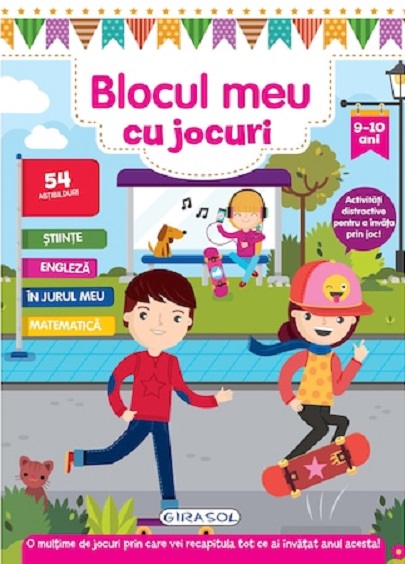 Blocul meu cu jocuri. 9-10 ani |