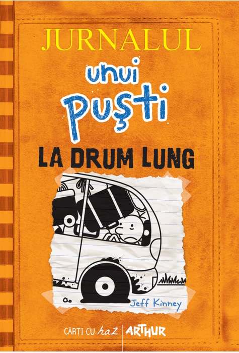 Jurnalul unui pusti 9. La drum lung | Jeff Kinney