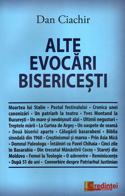 PDF Alte evocari bisericesti | Dan Ciachir carturesti.ro Biografii, memorii, jurnale