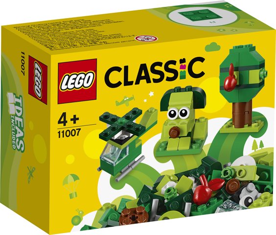 Jucarie - Lego Classic - Creative Green Bricks, 11007 | LEGO