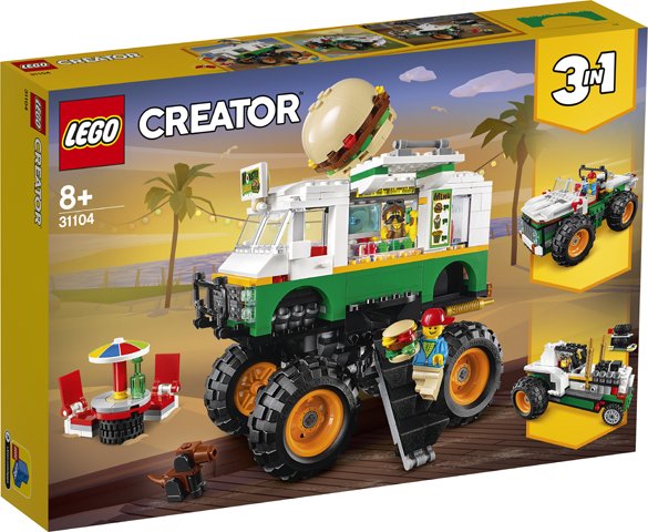 Camion gigant cu burger (31104) | LEGO