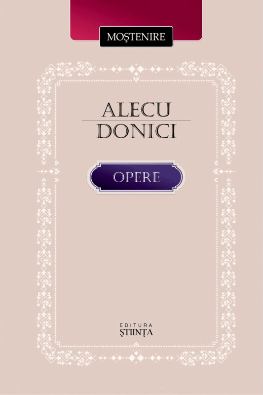 Opere | Alecu Donici