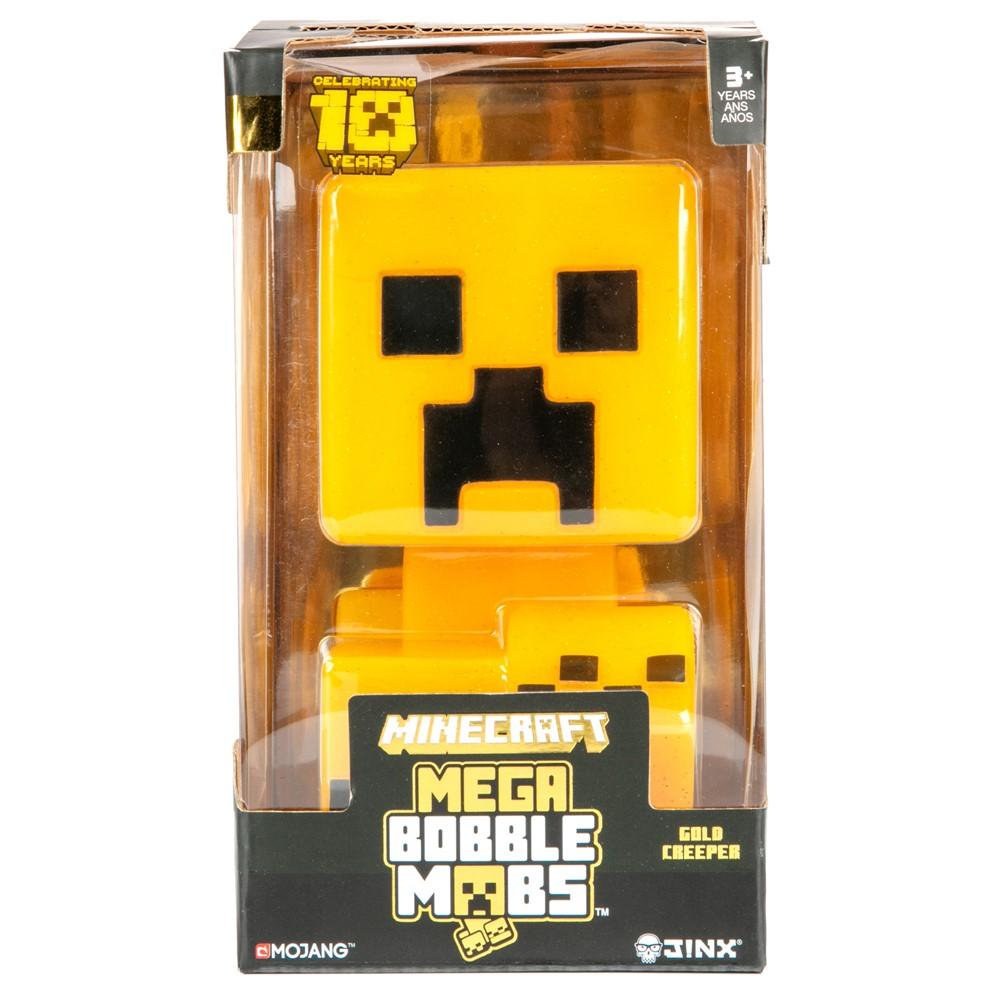 Figurina Minecraft Mega Bobble Mobs Gold | Minecraft